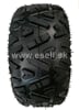 Kompletné zadné kolesá 8 palcov s pneu 18x9,50-8