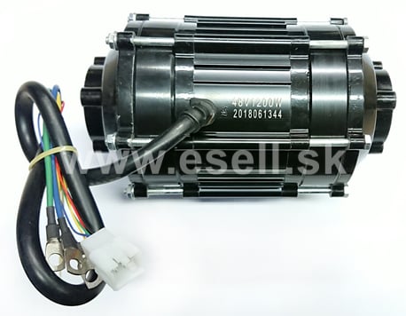 Elektromotor na nápravu 1200W 48V - bezkefový