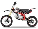 Dirtbike 125cc Ultimate Thunder 17x14 červená