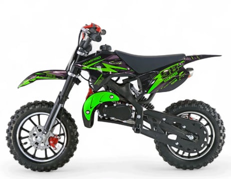 Detská minicross 49 cc KXD 703 zelená Detská minicross 49 cc KXD 703 zelená