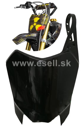 Predný plast pitbike CRF110 čierna typ2