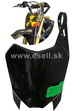 Predný plast pitbike CRF110 čierna