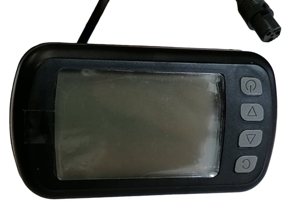 LCD display pre kolobežky Ultimate - čierny konektor 60V