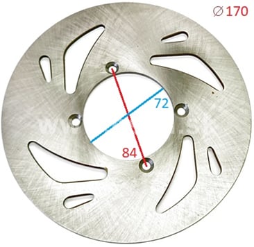 Brzdový kotúč 170 mm