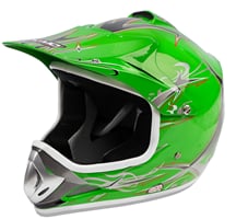 Moto prilba Nitro Racing zelená XS