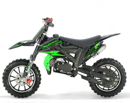 Detská minicross 49 cc KXD 706 zelená Detská minicross 49 cc KXD 706 zelená