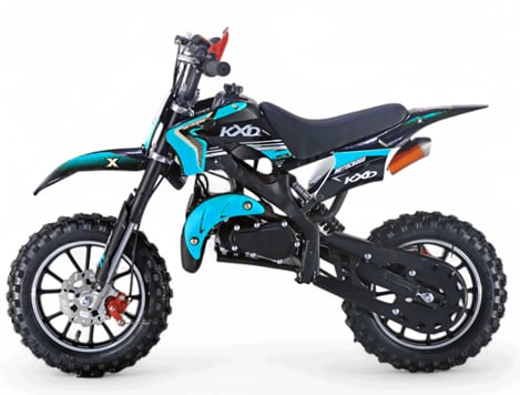 Detská minicross Apollo 49 cc KXD modrá Detská minicross Apollo 49 cc KXD modrá