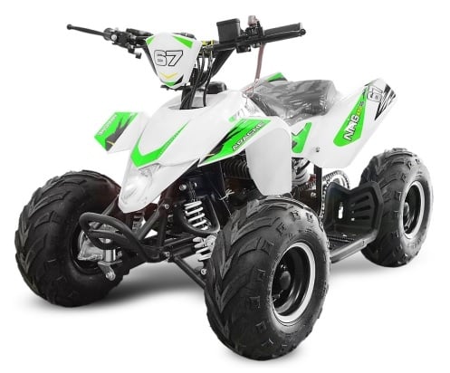 Detská štvorkolka NRG Apache 50 cc zelená