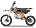 Dirtbike 125cc Ultimate Thunder 17x14 oranžová