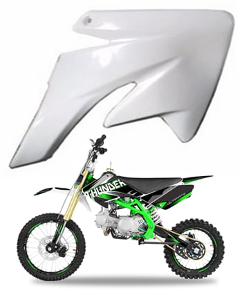 Predný bočný plast Pitbike Thunder, CRF70 - pravá