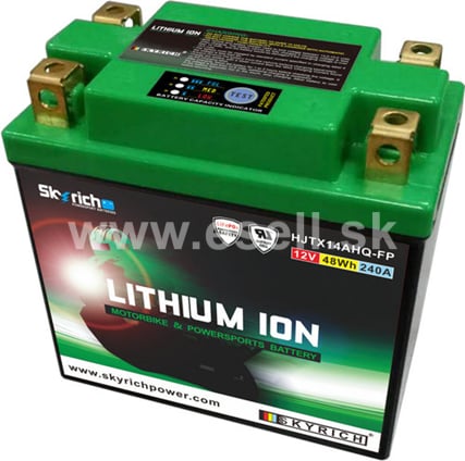 Motobatérie Skyrich Lithium HJTX14AHQ-FP (12V 48Wh)