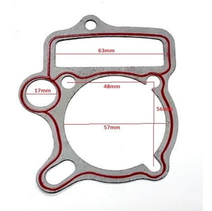 Tesnenie pod valec 110cc, 125cc typ2