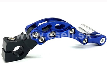 Štartovacia páka pitbike 13mm CNC modrá