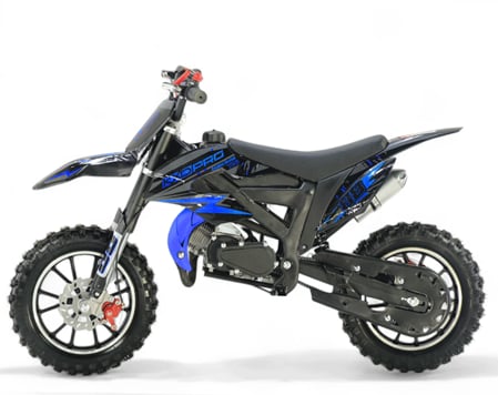 Detská minicross 49 cc KXD 706 modrá Detská minicross 49 cc KXD 706 modrá