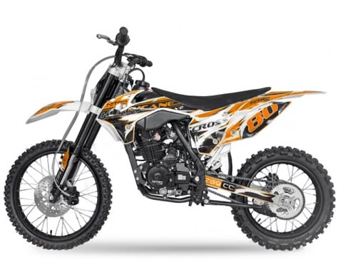 Nitro pitbike Hurricane V2 150 cc 19x16 oranžová