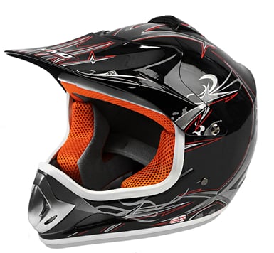 Moto helma Cross Nitro Racing čierna XXL